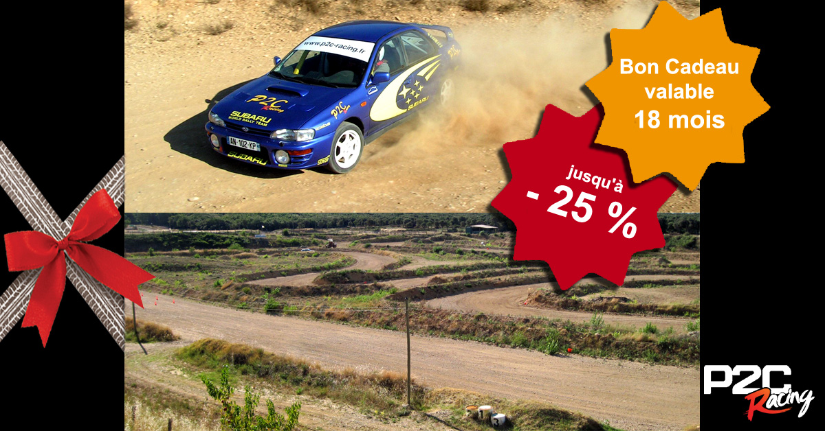 Stage de pilotage rallye promotion Noel