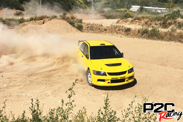 Essais Mitsubishi Grp N Fred Sauvan, Rallye Terre du Haut Var