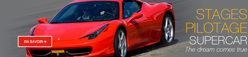 Stage de Pilotage Ferrari, Porsche, Lamborghini