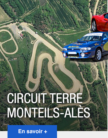 Stages de pilotage sur le circuit terre d'Alès-Monteils