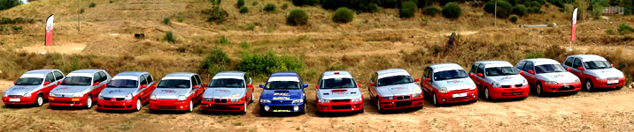 Voiture utilisées lors des stages de l'Ecole de Pilotage Rallye sur Terre Voiture utilisées lors des stages de l'Ecole de Pilotage Rallye sur Terre