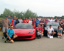 Evenement d'entreprise sur le circuit de salon de provence