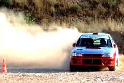 Subaru Impreza en stage VIP, cours de pilotage rallye sur mesure