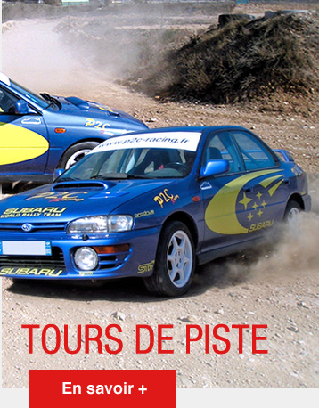 En savoir plus sur les tours de piste en Subary Impreza